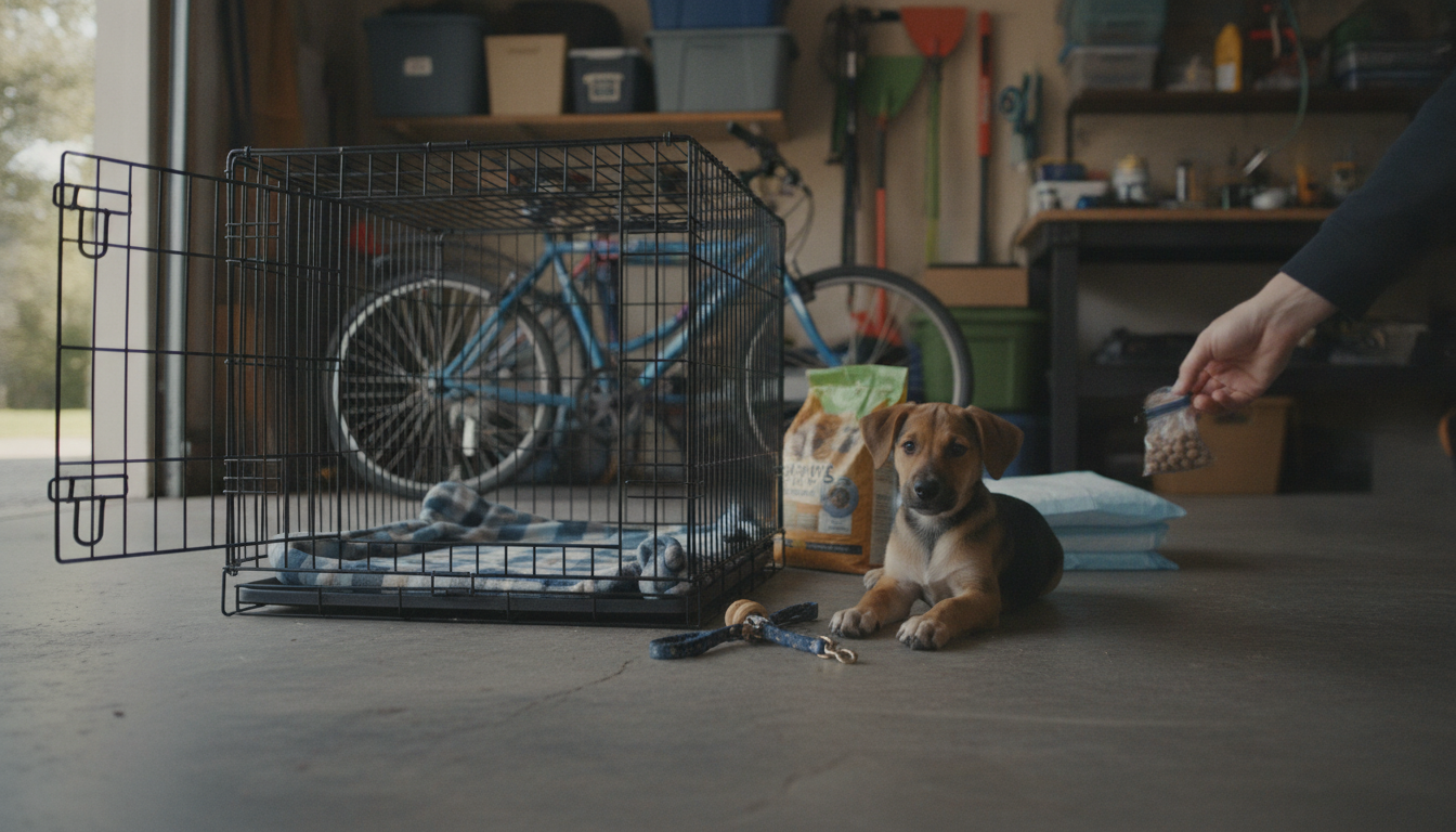 First Things to Teach a New Puppy: Potty, Crate, “Yes”